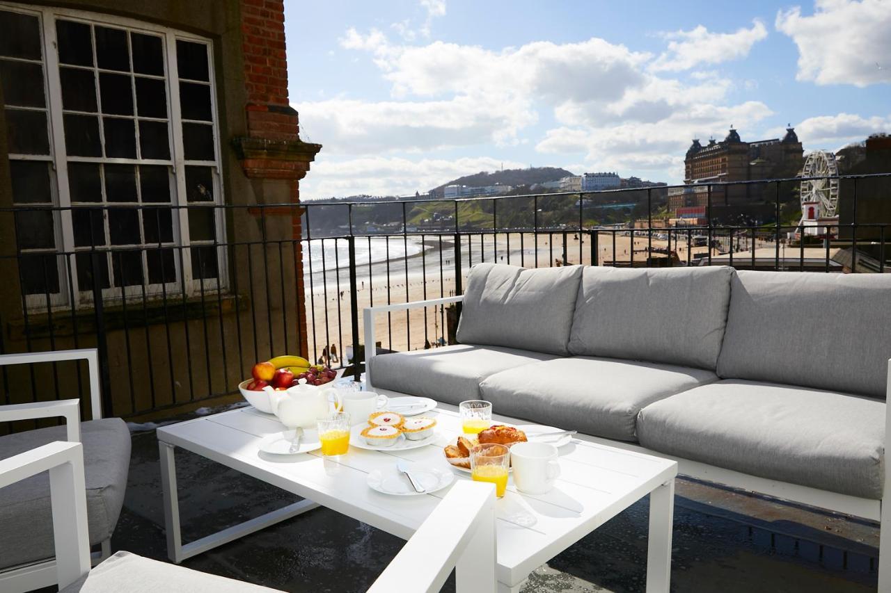The Stoop, Stunning Sea Views! Apartment Scarborough Bagian luar foto